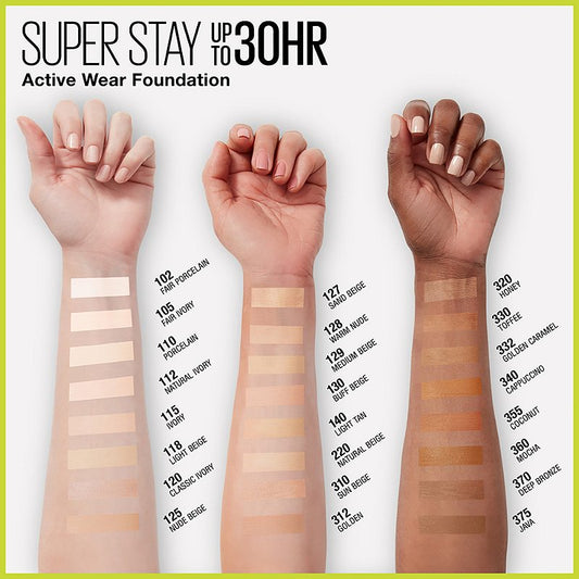 Maybelline Super Stay Full Coverage Foundation, Natural Beige