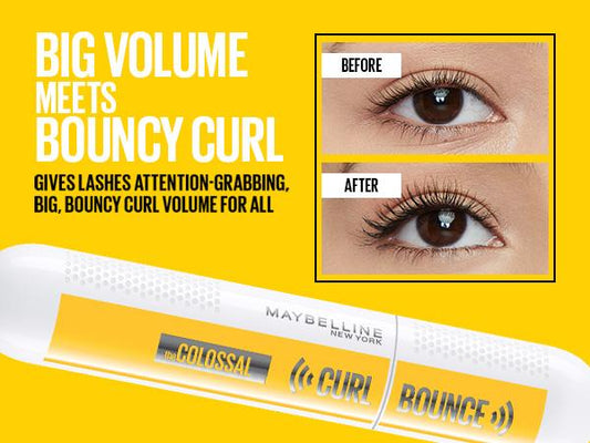 Maybelline - Colossal Curl Bounce Mascara - Very Black