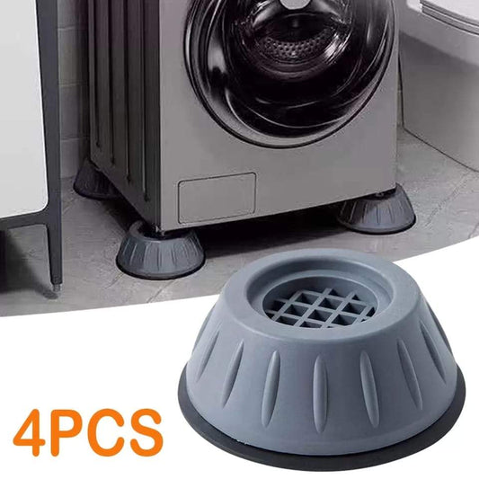 4Pcs Anti Vibration Feet Pads, Shock and Noise Cancelling Washing Machine Support, Anti Vibration Rubber Washing Machine Feet Pads AurDekhao.pk