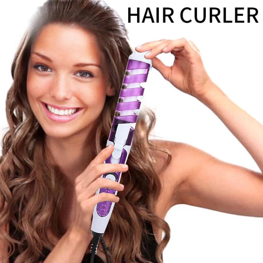 Professional Spiral Curl Ceramic Spiral Styler Curling Iron Hair Curler Curling Wand Waver Maker