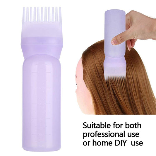 Hair Oil Comb Bottle