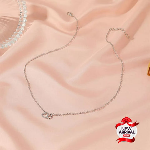 💕 Beautiful double heart pendant necklace 4 Girls 💕
