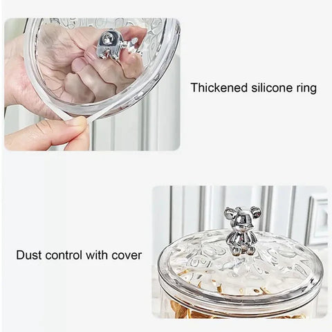 Sealed Airtight Jar with Bear Handle