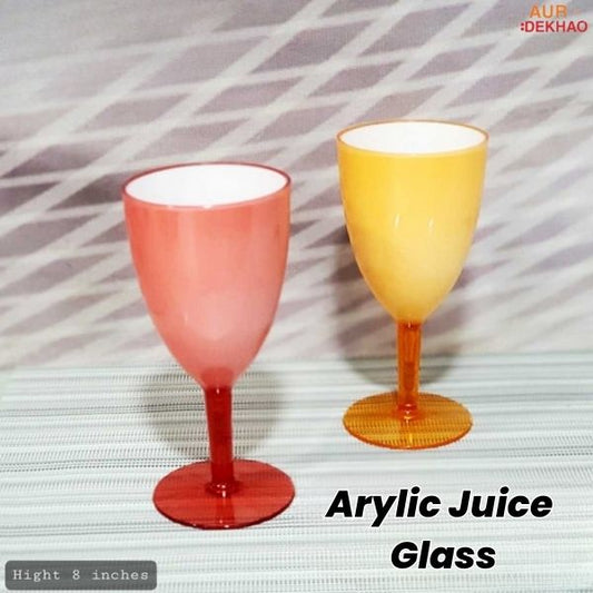 Acrylic Glossy Juice Glass AurDekhao.pk