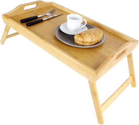 Wooden folding table