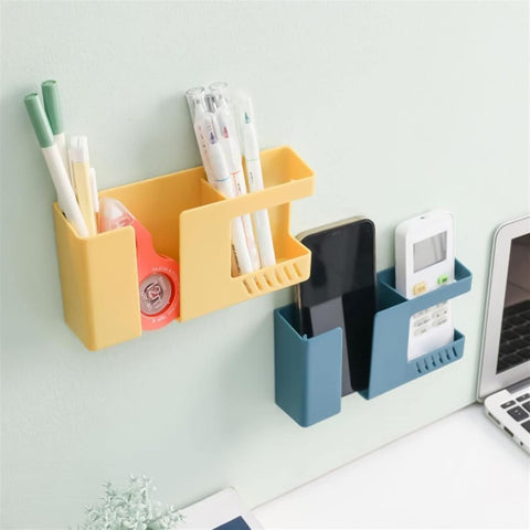 Mobile Phone Holder Lightweight Remote Control Shelf Wall-Mounted