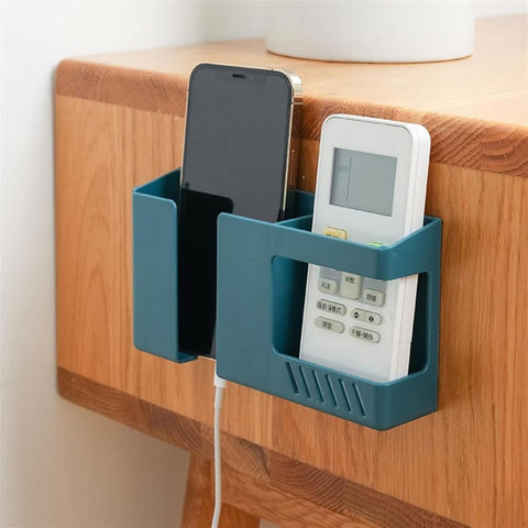 Mobile Phone Holder Lightweight Remote Control Shelf Wall-Mounted
