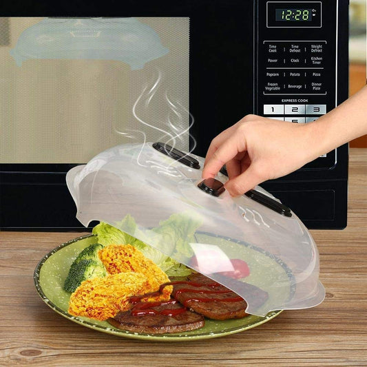 Magnetic microwave oven cover