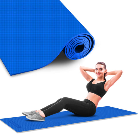 4mm Non Slip Exercise & Fitness Mat For All Types Of Yoga AurDekhao.pk