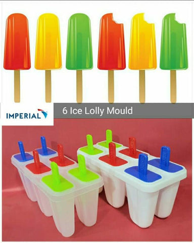 6 Ice Lolly Mold