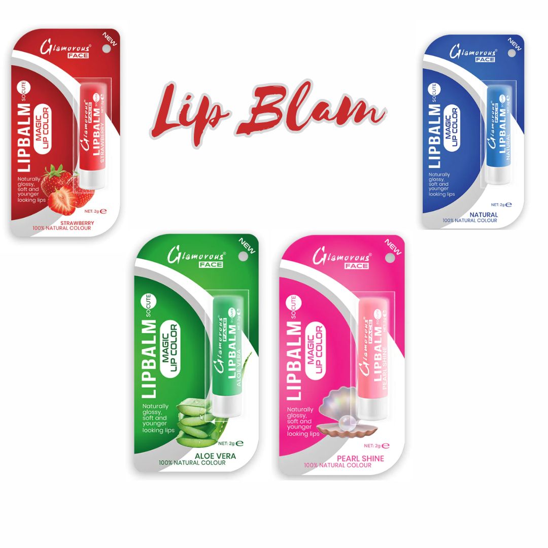 Glamorous Face Lip Blam Magic Lip Color (4 Flavour)