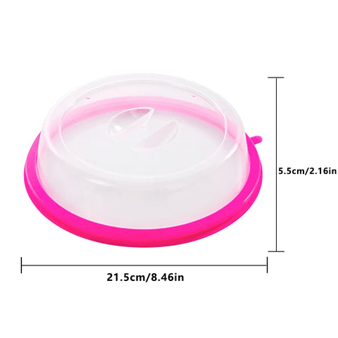Plastic Microwave Food Cover Clear