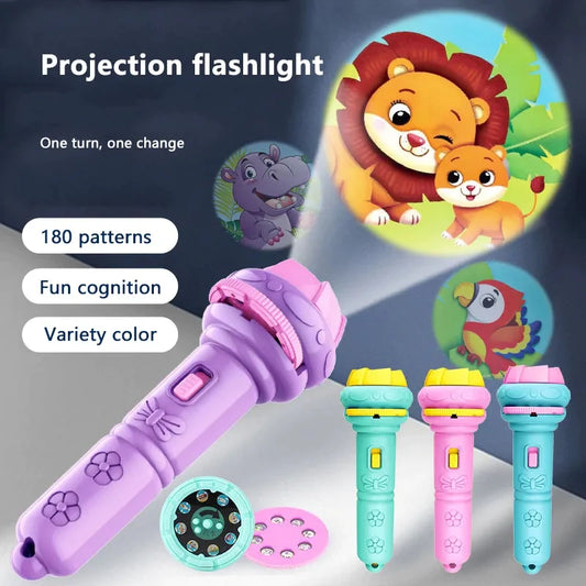 Flashing Projector Torch Lamp