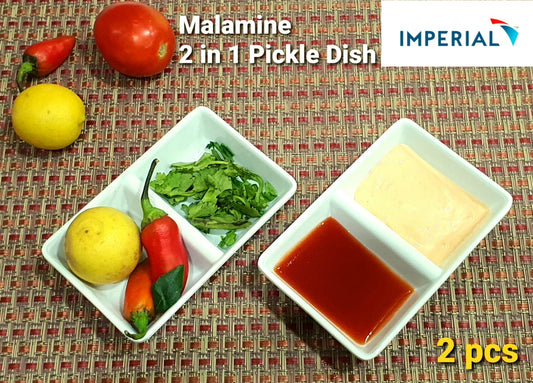 Pack Of 2 Malamiene 2 in 1 Pickle Dish