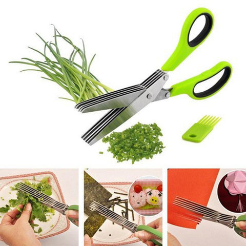 5 Layer Vegetable Scissor 320 AurDekhao.pk