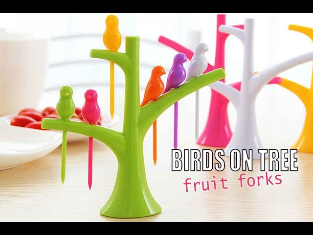Birds Forks Tree Holder