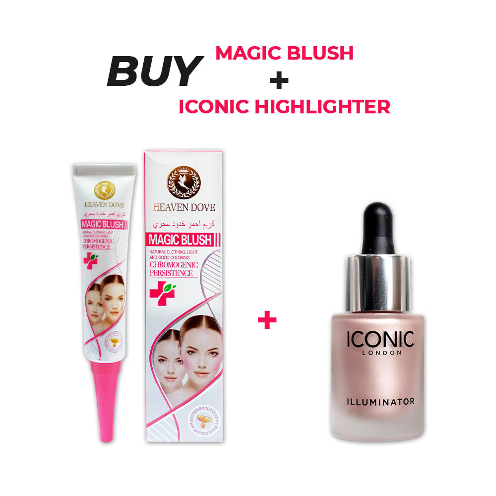 Buy 1 Magic Blush Get 1 Iconic Highlighter