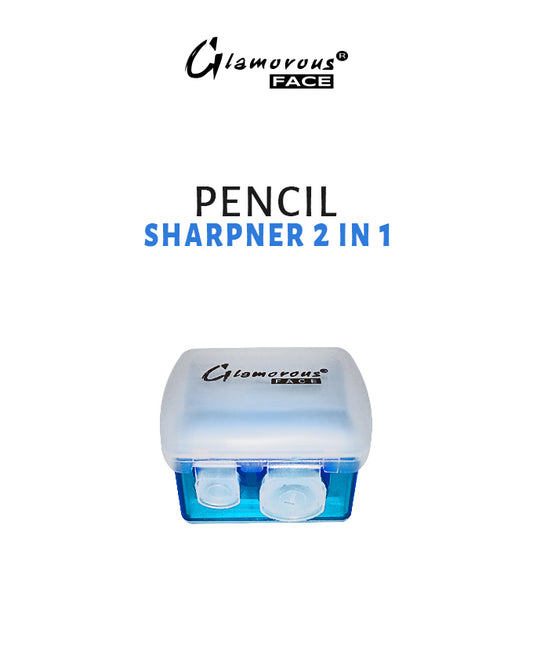 Glamorous Face Pencil Sharpner 2in1