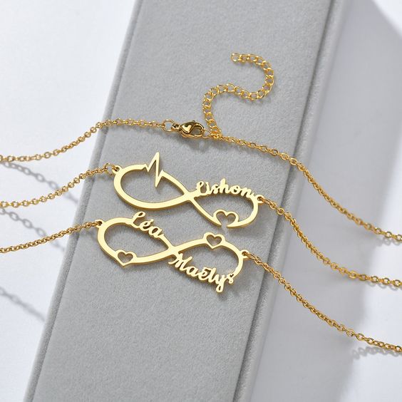 Infinity Name Style Necklace