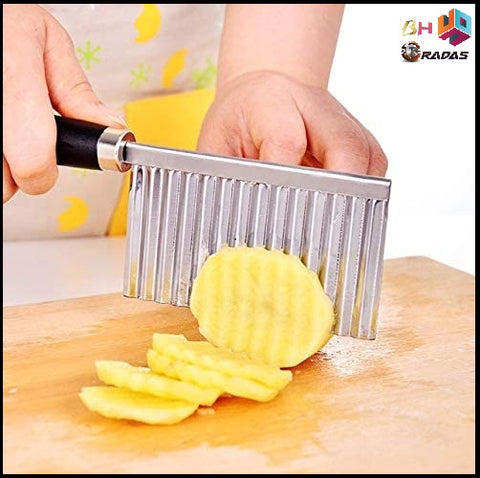Wavy Cutter For Crinkle Fries