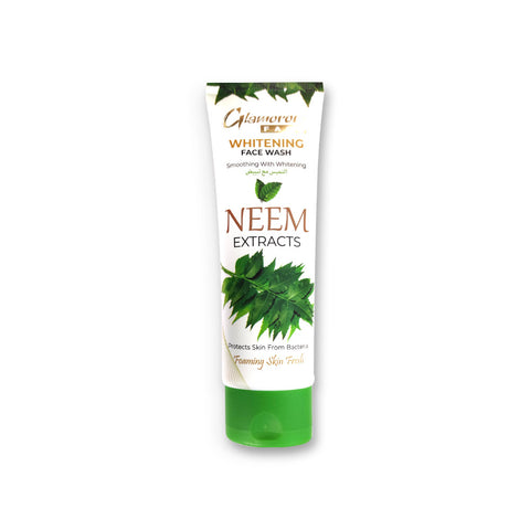 Glamorous Face Whitening Neem Extracts Face Wash 100gm