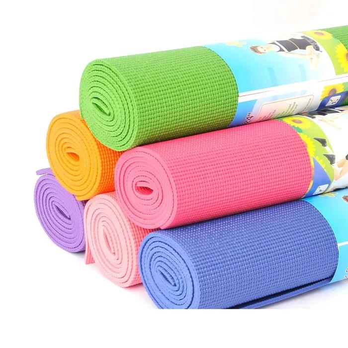 4mm Non Slip Exercise & Fitness Mat For All Types Of Yoga AurDekhao.pk