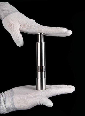 Manual Stainless Steel Salt Pepper Mills Grinder One Hand Spice Stick Pepper Mill Kitchen Tools