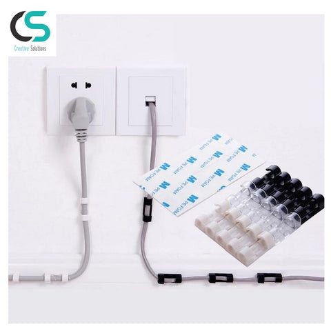 Wire Cord Holder Cable Clips (20 pcs)