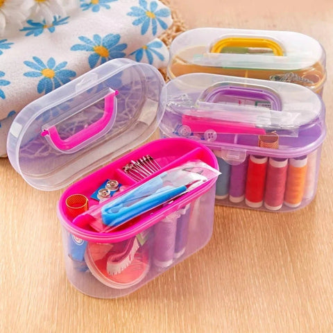 sewing accessories portable sewing box kitting needle quilting thread stitching embroidery craft sewing tools supplies