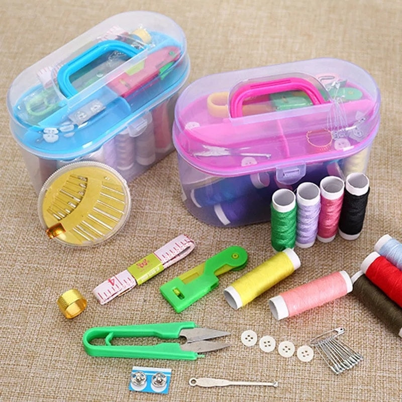 sewing accessories portable sewing box kitting needle quilting thread stitching embroidery craft sewing tools supplies