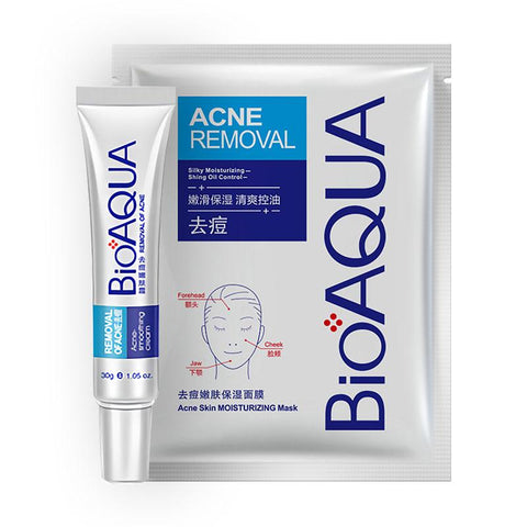 BIOAQUA Pure Skin Acne Removal Rejuvenation Moisturizing Sheet Mask