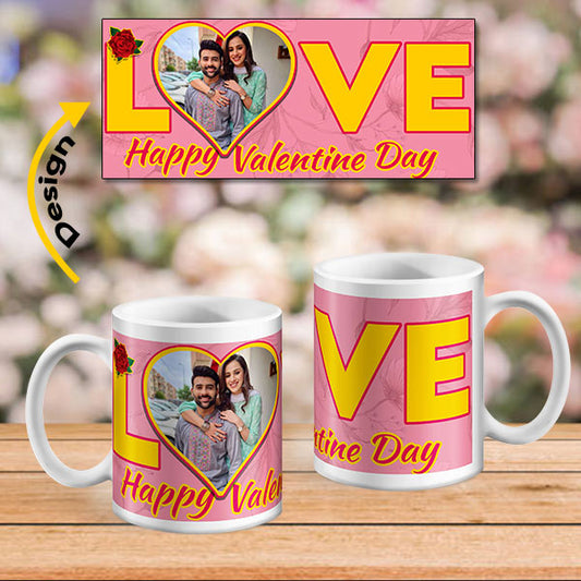 Love Photo Mug For Valentine Days
