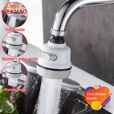 Faucet Tap Nozzle with 360-Degree Movement
