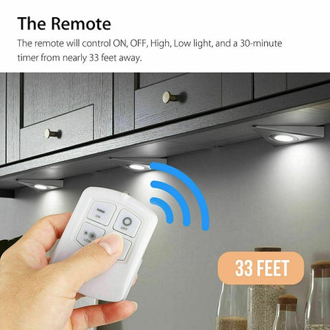 LED Lights with Wireless Remote Control Hot (White)