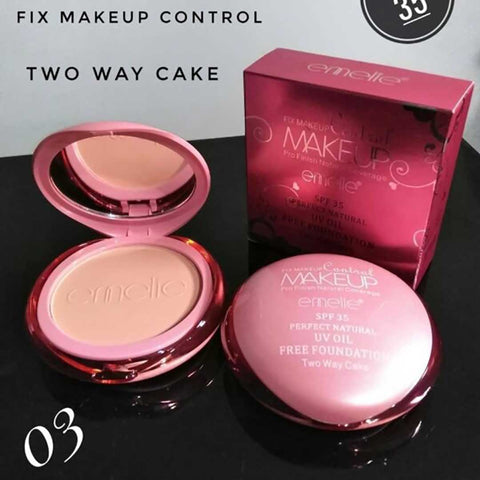 Emelie Fix Makeup Control Two Way Cake SPF 35