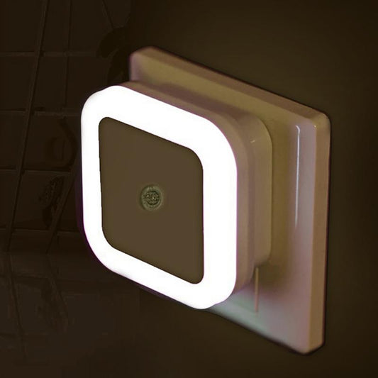 Home Mini LED Night Light Lighting-control Sensor Lighting Bedroom Toilet Lamp