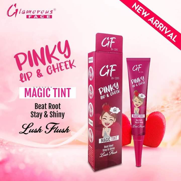 Glamorous Pinky Lip and Cheek Magic Tint