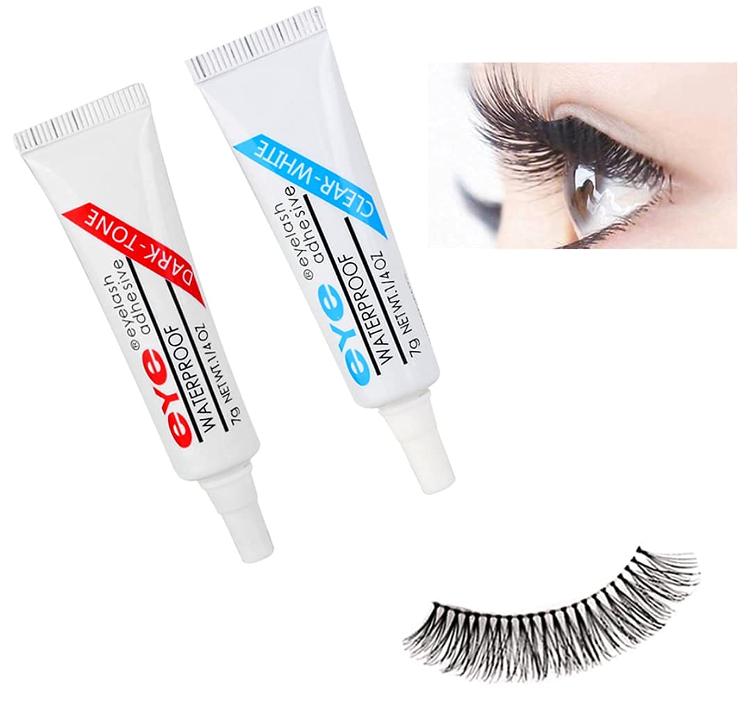 Cosluxe Eyelash Glue, Waterproof False Eyelash Adhesive