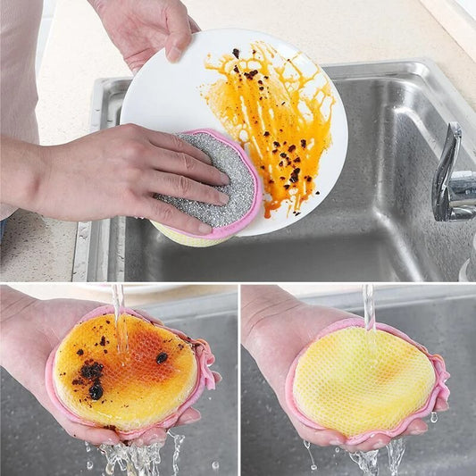 2PC Dishwashing Sponge AurDekhao.pk