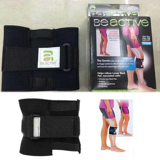 Back Pain Be-Active Brace Leggings Pressure Point Acupressure Pad (Set Of 2)