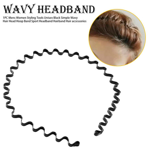 Fashion Unisex Headbands Wave Hair Band