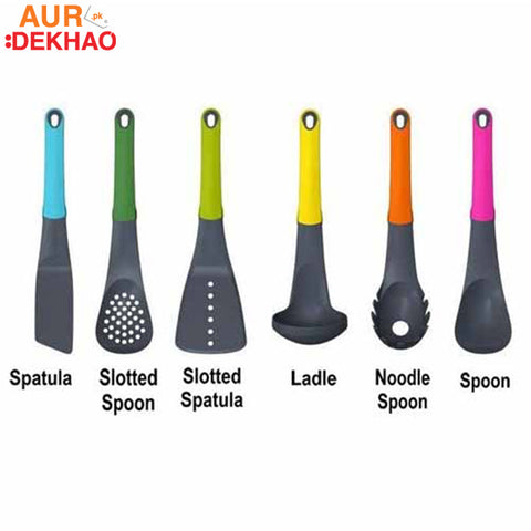 Spatula Set Silicone-6 Pieces Kitchen Tools ( Non-Stick)