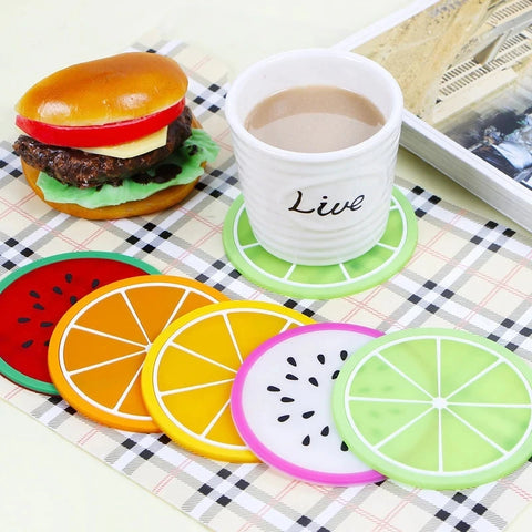 Fruit Coaster Cup Pads (Pack of 3)