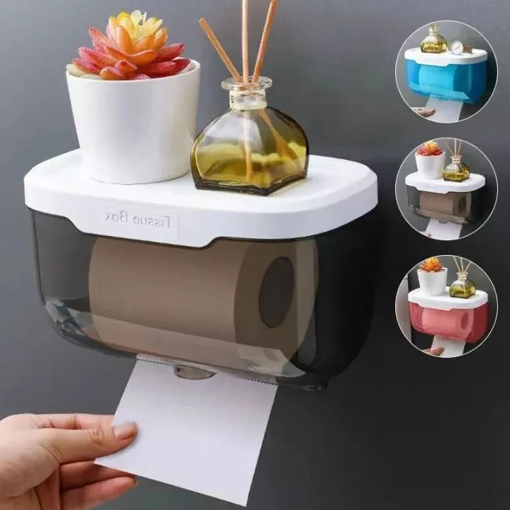 Punch-free Toilet Paper Holder