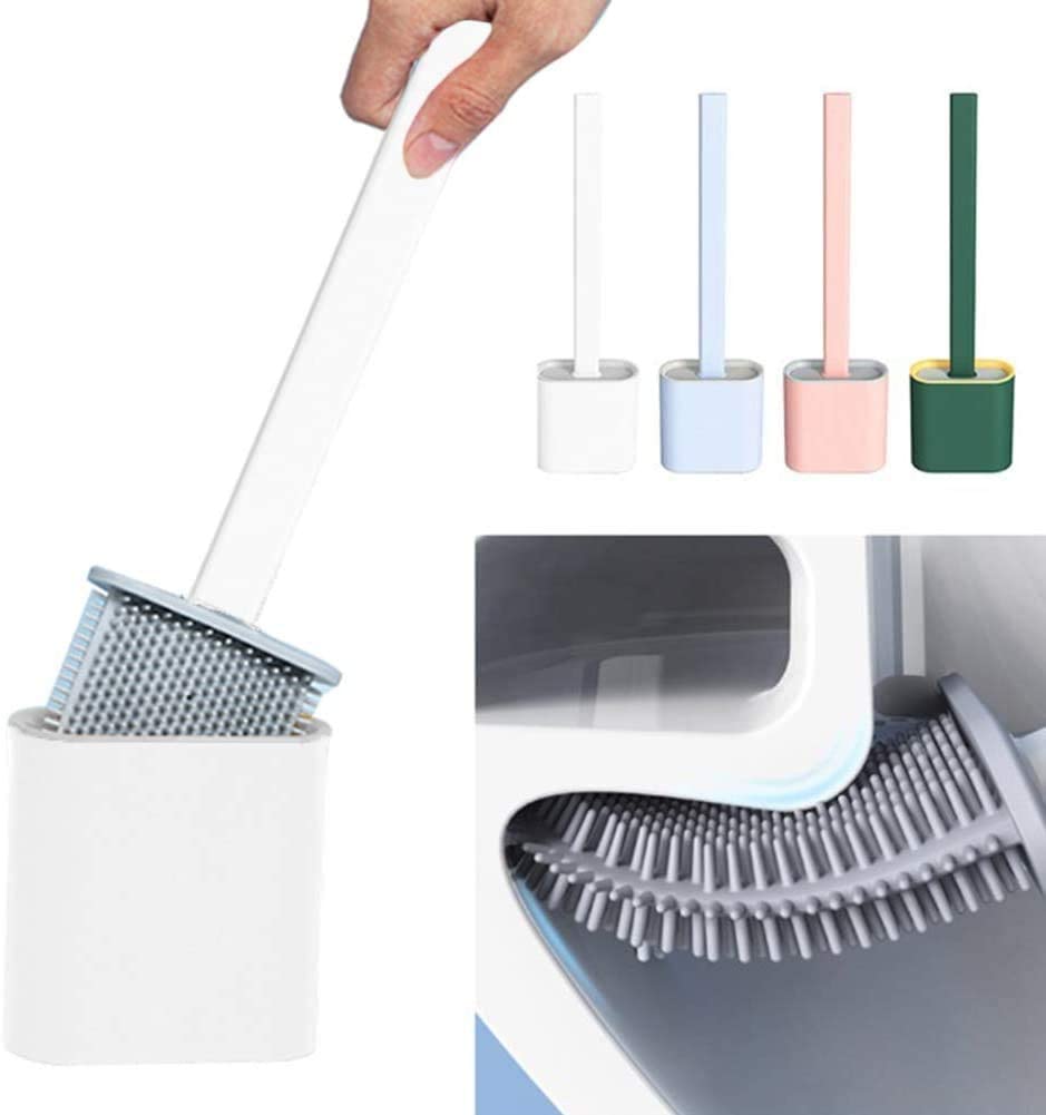 Toilet Brush With Quick Drying Holder