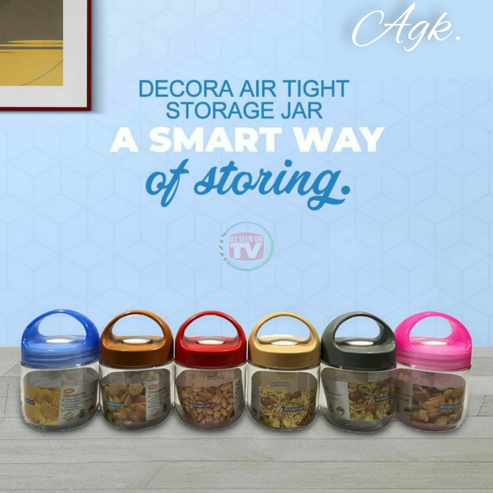 Decora Air Tight Storage Jar