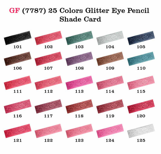Glamorous Face Glitter Lip & Eye Pencil (25 Colors)