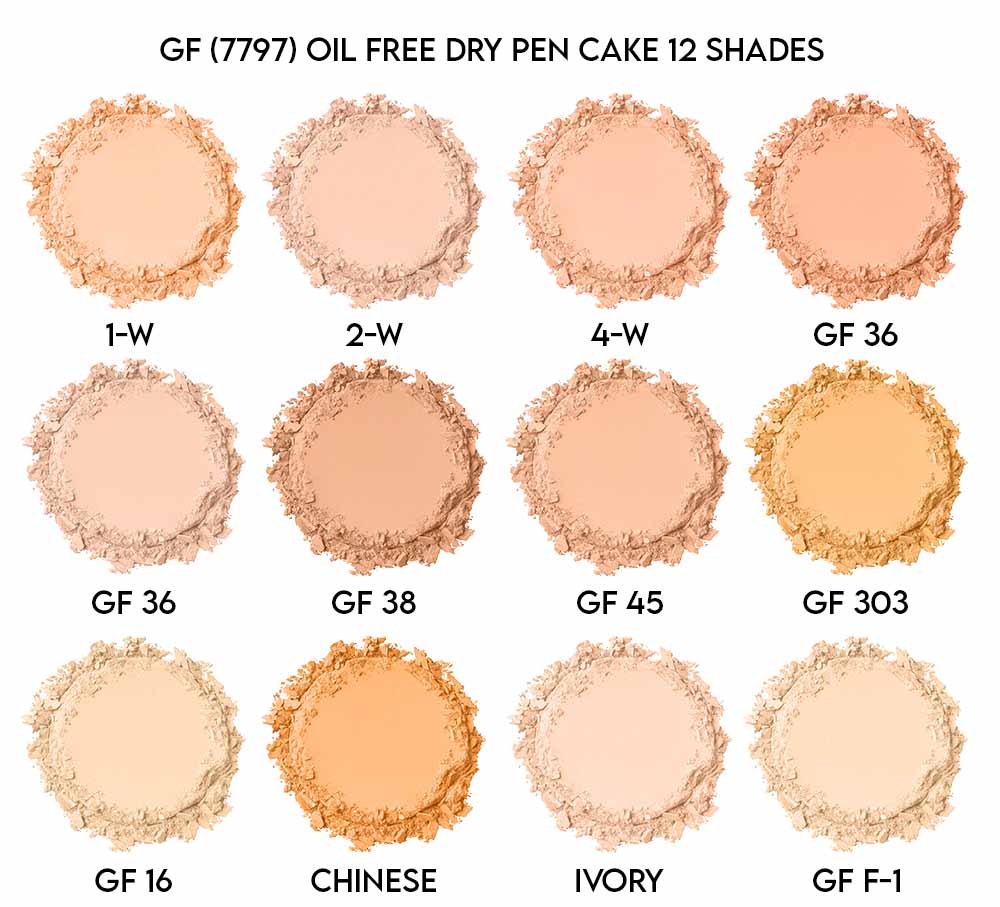 Glamorous Face Oil Free Dry Pencake (10 Shades)