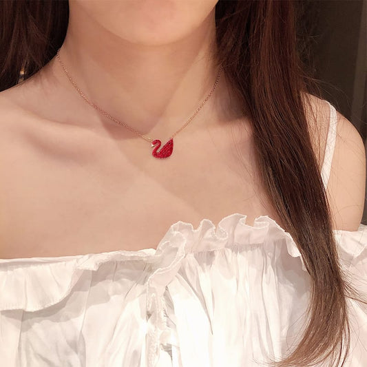 🦢New Style Swan Long Adjustable Necklace For Girls 🦢