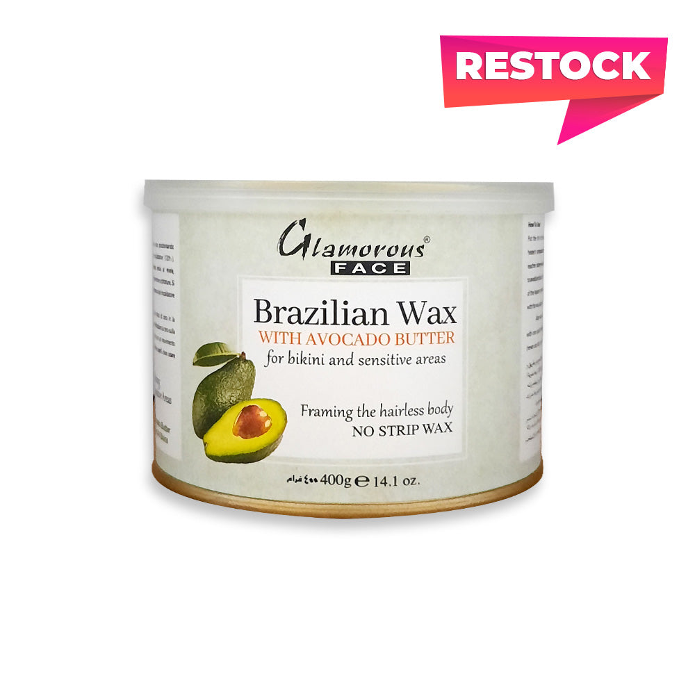 Glamorous Face Brazilian Wax With Avocado Butter 400g